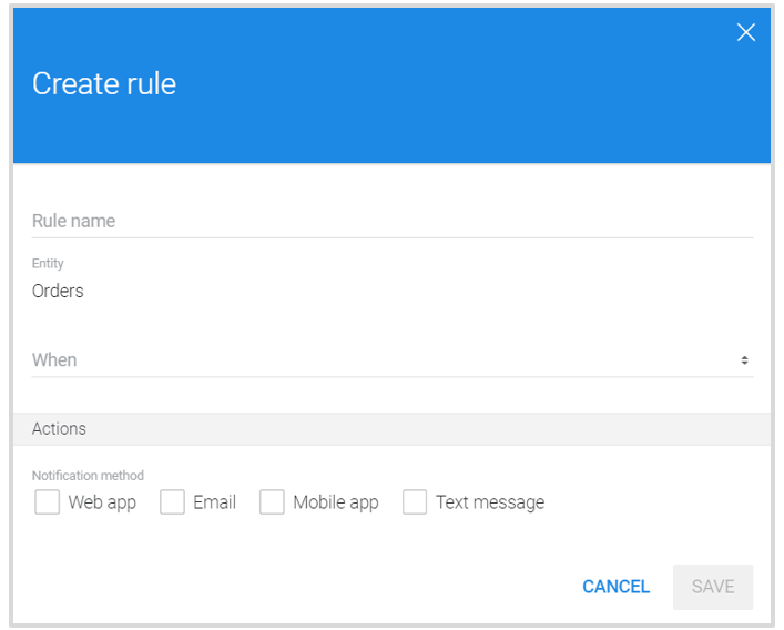 Customize your notification rules